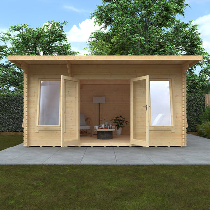 Wildlands Log Cabin Wildlands 16 x 12 The Beausale 44mm Log Cabin 16X12BEAUSALE44 Wildlands 16 x 12 The Beausale 44mm Log Cabin
