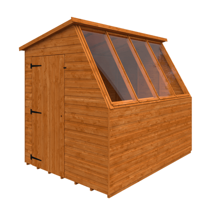 Wildlands Potting Shed Wildlands 8x6 Jewel Shiplap Pent Potting Shed 281108JS02
