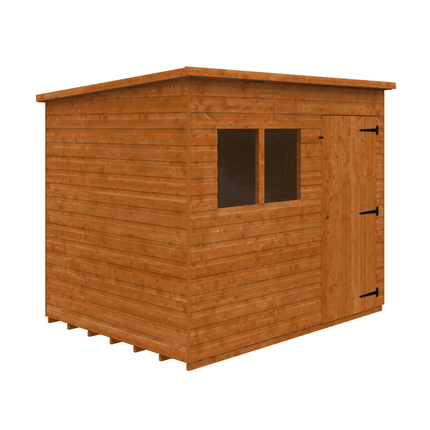 Wildlands Wooden Shed Wildlands 8 x 6 Super Pent Shiplap Shed 251008JS39 Wildlands 8 x 6 Super Pent Shiplap Shed 5057940677163