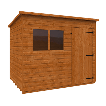 Wildlands Wooden Shed Wildlands 8 x 6 Super Pent Shiplap Shed 251008JS39 Wildlands 8 x 6 Super Pent Shiplap Shed 5057940677163