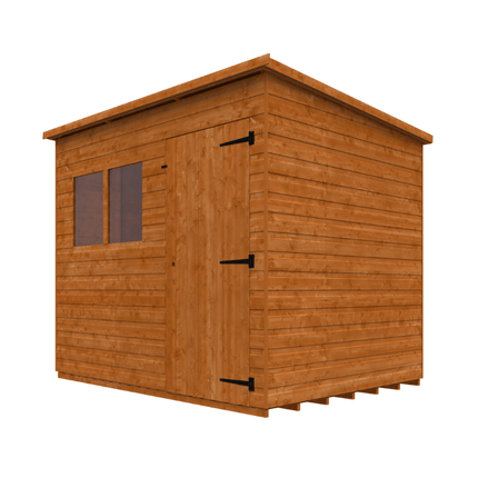 Wildlands Wooden Shed Wildlands 8 x 6 Super Pent Shiplap Shed 251008JS39 Wildlands 8 x 6 Super Pent Shiplap Shed 5057940677163