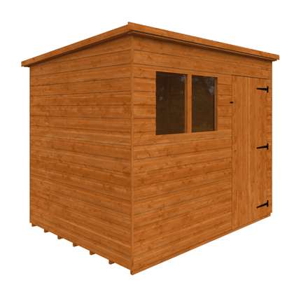 Wildlands Wooden Shed Wildlands 8 x 6 Super Pent Shiplap Shed 251008JS39 Wildlands 8 x 6 Super Pent Shiplap Shed 5057940677163
