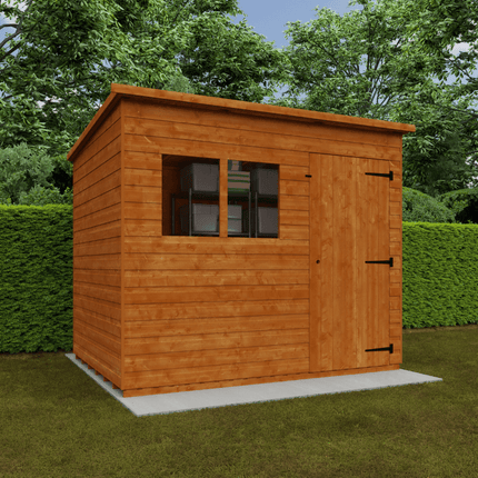 Wildlands Wooden Shed Wildlands 8 x 6 Super Pent Shiplap Shed 251008JS39 Wildlands 8 x 6 Super Pent Shiplap Shed 5057940677163