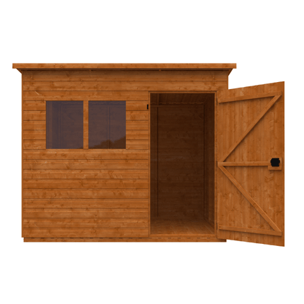 Wildlands Wooden Shed Wildlands 8 x 6 Super Pent Shiplap Shed 251008JS39 Wildlands 8 x 6 Super Pent Shiplap Shed 5057940677163