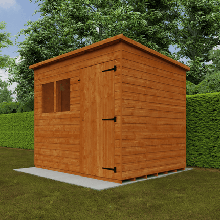 Wildlands Wooden Shed Wildlands 8 x 6 Super Pent Shiplap Shed 251008JS39 Wildlands 8 x 6 Super Pent Shiplap Shed 5057940677163