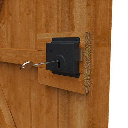 Wildlands Wooden Shed Wildlands 8x6 Security Apex Garden Shed 251008JS27 Wildlands 8x6 Security Apex Garden Shed