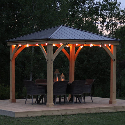 Yardistry Direct Gazebo Yardistry Meridian Gazebo 10ft x 10ft (3m x 3m) Yardistry Meridian Gazebo 10ft x 10ft (3m x 3m)