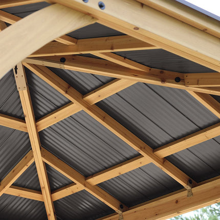 Yardistry Direct Gazebo Yardistry Meridian Gazebo 10ft x 10ft (3m x 3m) Yardistry Meridian Gazebo 10ft x 10ft (3m x 3m)