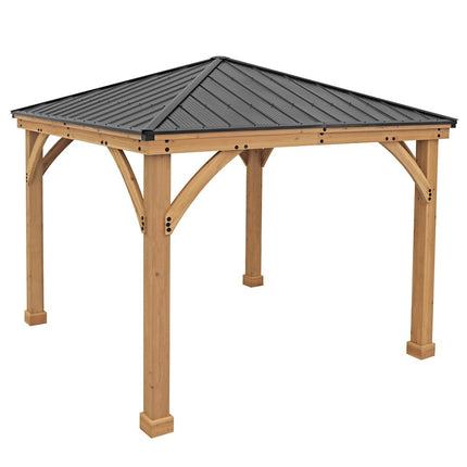 Yardistry Direct Gazebo Yardistry Meridian Gazebo 10ft x 10ft (3m x 3m) Yardistry Meridian Gazebo 10ft x 10ft (3m x 3m)