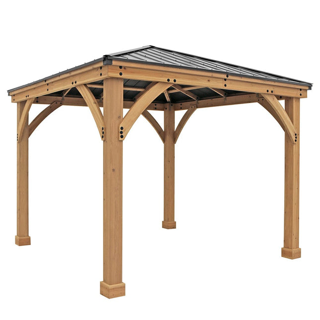 Yardistry Direct Gazebo Yardistry Meridian Gazebo 10ft x 10ft (3m x 3m) Yardistry Meridian Gazebo 10ft x 10ft (3m x 3m)