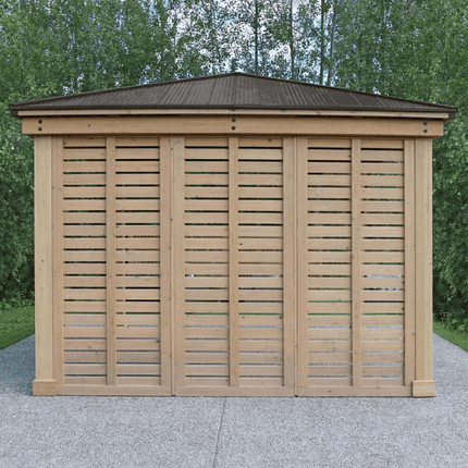 Yardistry Direct Gazebos Yardistry Wooden Gazebo 12ft x 12ft (3.7m x 3.7m) with Double Wall Yardistry Wooden Gazebo 12ft x 12ft (3.7m x 3.7m) with Double Wall