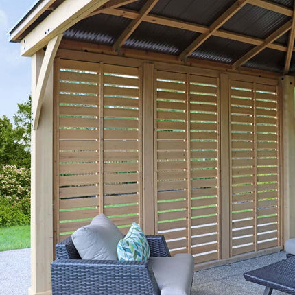 Yardistry Direct Gazebos Yardistry Wooden Gazebo 12ft x 12ft (3.7m x 3.7m) with Triple Wall Yardistry Wooden Gazebo 12ft x 12ft (3.7m x 3.7m) with Triple Wall
