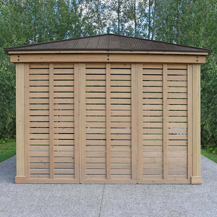 Yardistry Direct Gazebos Yardistry Wooden Gazebo 12ft x 12ft (3.7m x 3.7m) with Triple Wall Yardistry Wooden Gazebo 12ft x 12ft (3.7m x 3.7m) with Triple Wall
