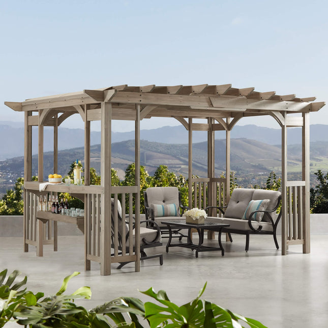 Yardistry Direct Pergola Yardistry Madison Pergola 10ft x 14ft (3m x 4.2m) Yardistry Madison Pergola 10ft x 14ft (3m x 4.2m)